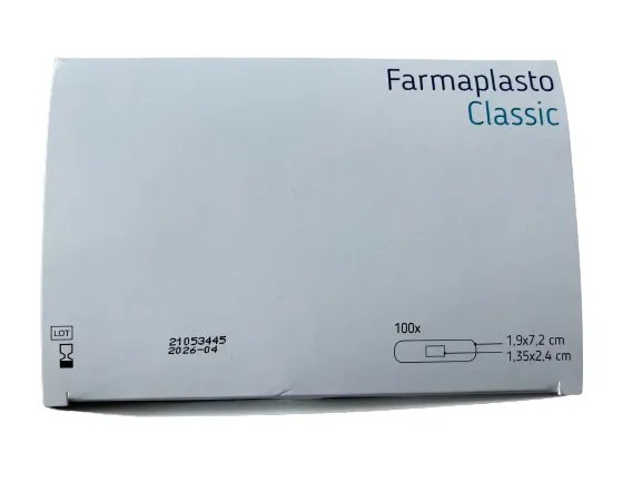 Náplast poinjekční Farmaplasto, 76 mm x 19 mm, 100 ks