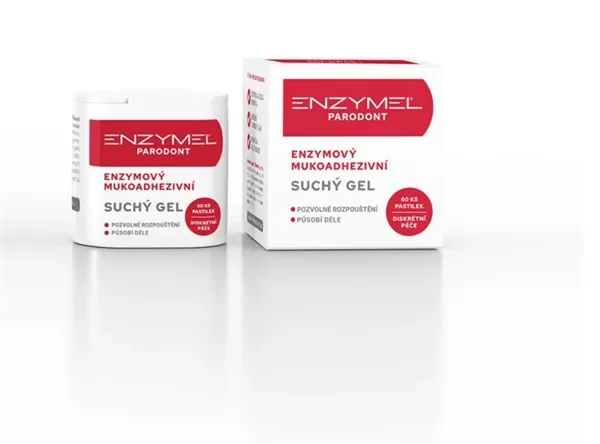 Enzymel parodont suchý gel v pastilkách 60ks