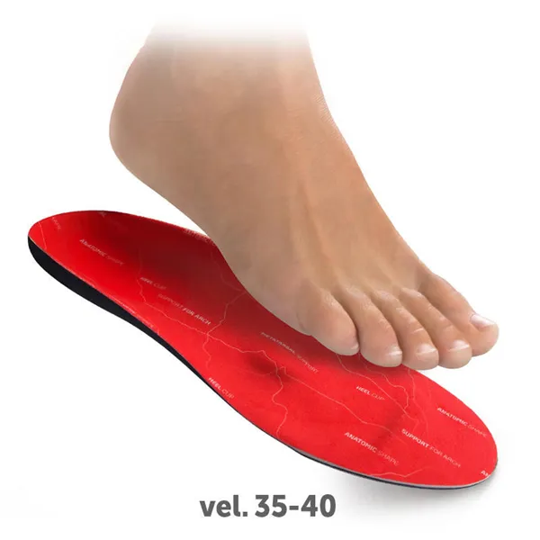 Vložky ortopedické s patním lůžkem vel. 37-38