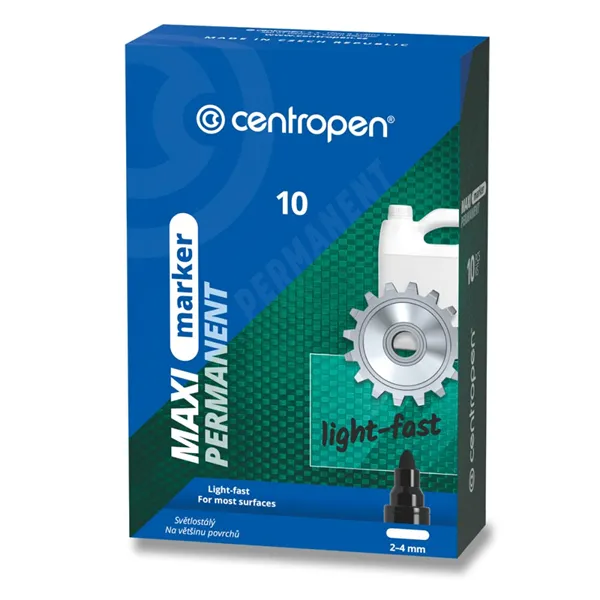 Centropen Maxi Marker 8936 - permanentní popisovač - černý