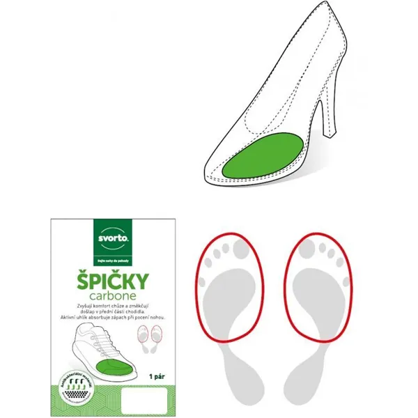 Špičky carbone 35/36