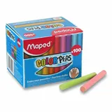 Maped - barevné křídy - 100 ks