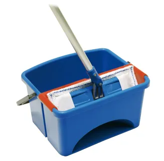 X-Press mini Starter Kit, malý kbelík s integr. ždímačem, vč. kompl. mopu 30 cm
