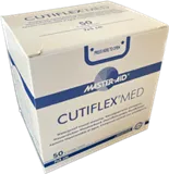 Náplast antiseptická  voděodolná Cutiflex Med 7 x 5 cm/50ks s polštářkem 