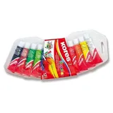 Kores Temperas - tempery v tubě - 12 ml, 12 barev