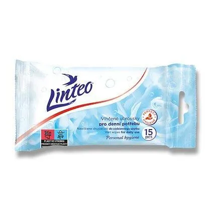 Linteo - vlhčené ubrousky 15 ks