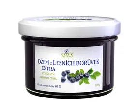 Grešík Džem Z lesních borůvek extra 220g