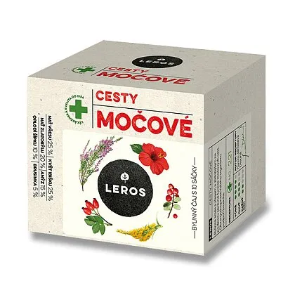 Leros Močové cesty - bylinný čaj - brusinka & vřes 10x1,5g