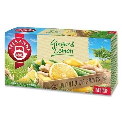 Ovocný čaj Teekanne Ginger Lemon  20 x 1,75 g
