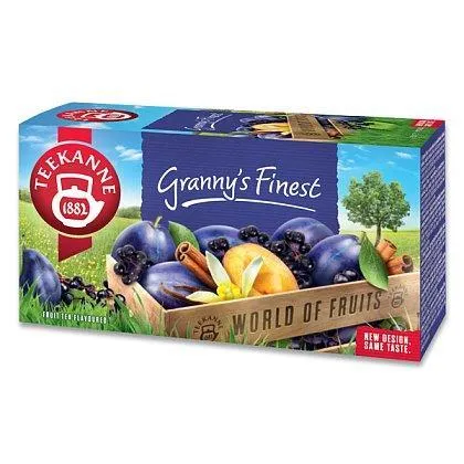 Ovocný čaj Teekanne švestka 20 x 2,5 g