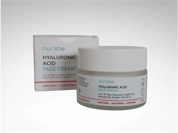 Hydratační a výživný krém s HA 50 ml Nurshe