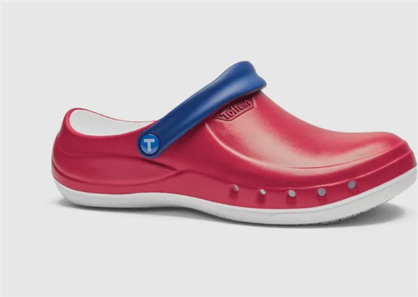 Obuv na sál EziKlog V2 malinová & navy, vel.37  