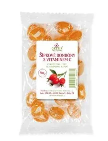 Grešík Šípkové bonbóny s vitamínem C 100g