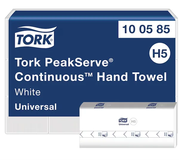 Ručníky papírové 1vrst., navazující Tork PeakServe, 20,1 x 22,5cm H5