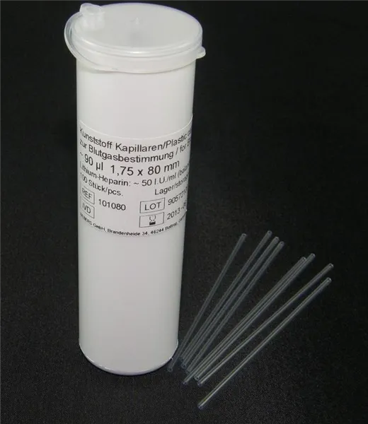 Kapilára ASTRUP, Li Hep 90µl /1,75x80mm,  plast