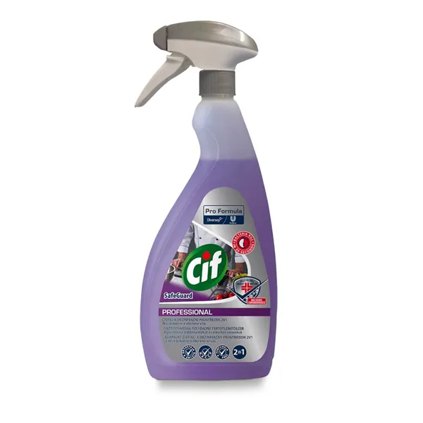 Cif Professional 2v1 - čistí a dezinfikuje - 750 ml