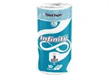 Toaletní papír Infinity, 2 vrstvy, 100% celuloza, 650 útržků