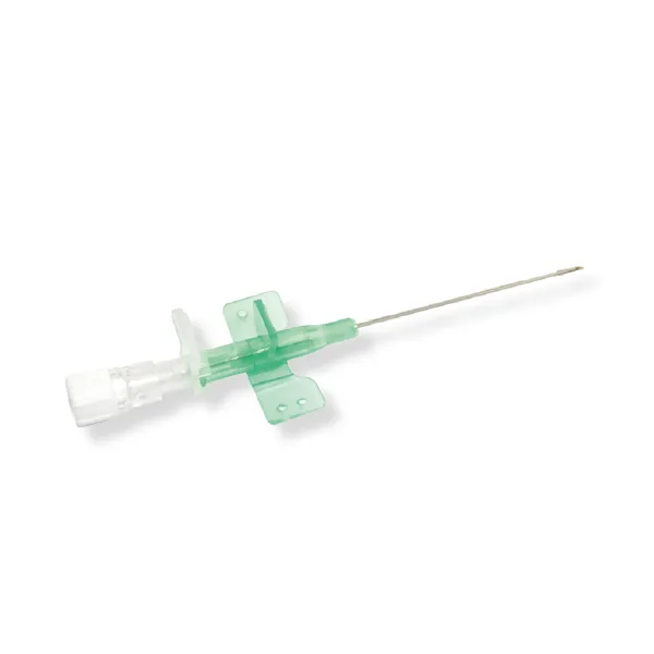 Kanyla i.v. s křídly G18, zelená, bezpečnostní, 32mm, Polysafety