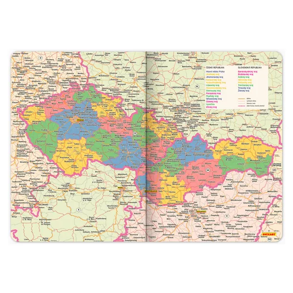 Týdenní diář A5 - modrý, Presco Twill 2027