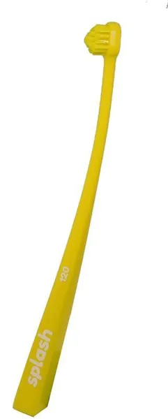 Zubní kartáček Splash Brush 120 žlutý 1073