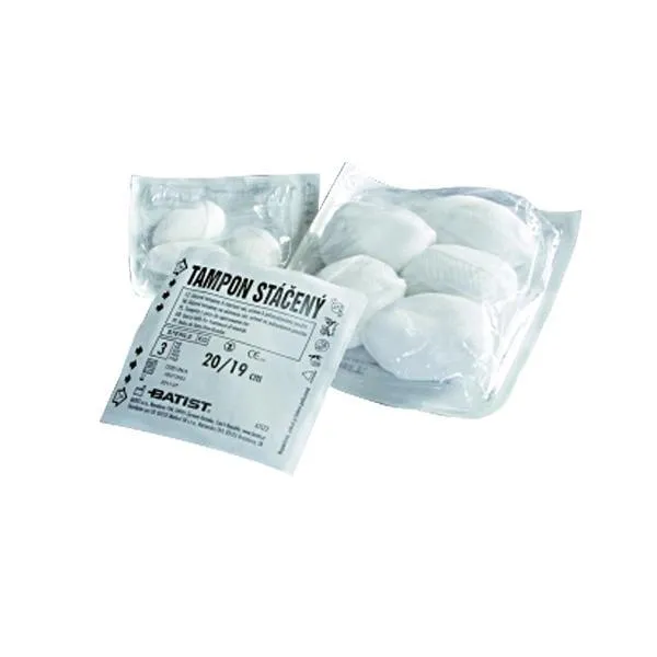 Tampon stáčený, sterilní, 30/30, ( 3 ks )