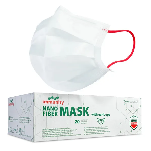 Ústenka Nano fiber s gumičkami  20 ks v balení