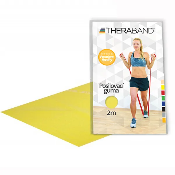 Thera-Band posilovací guma 2 m, žlutá, slabá