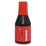 Razítkovací barva Kores 28 ml, červená