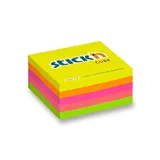 Samol. bloček Stick'n mini kostka 51 x 51 mm,neon žlutý