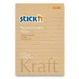 Hopax Stick'n Kraft - samolepicí bloček - 150 × 101 mm, 100 listů, linkovaný