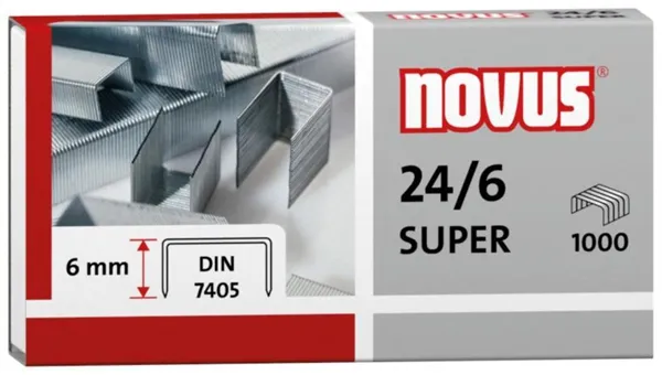 Drátky Novus  24/6 (1000 ks)