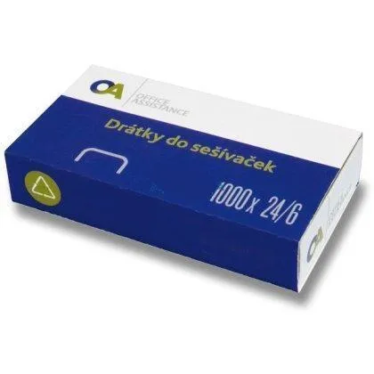 Drátky do sešívaček OA 24/6 (1 000 ks)
