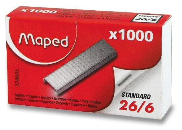 Drátky Maped 26/6, (1000 ks)