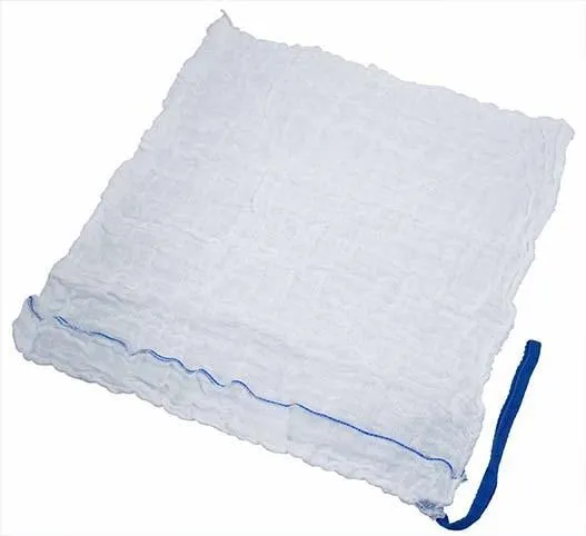 Tampon šitý nesterilní nepředepraný 45 x 45 cm s RTG a tkanicí (100ks/bal)
