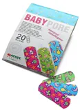 Náplast dětská Babypore s obrázky, 19 x 56 mm,( 20 ks )