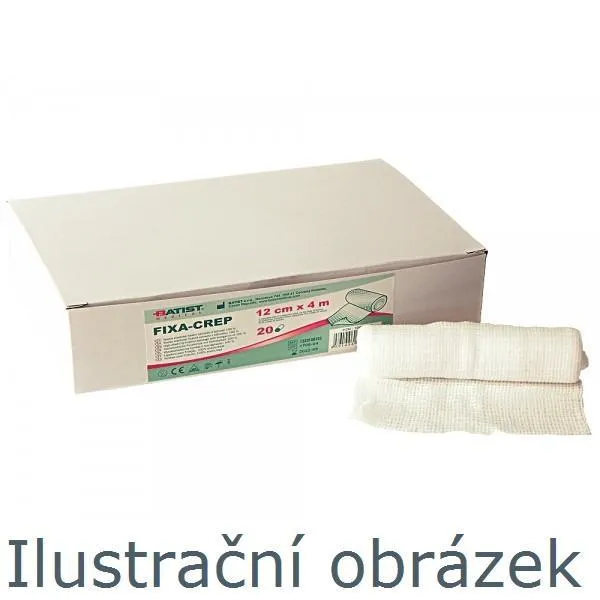 Fixa-Crep, 15 cm x 4 m, obinadlo vysoce elastické, fixační  (20ks)