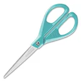 Maped Essentials Green - kancelářské nůžky - 17 cm, tyrkysové