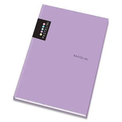 Záznamní kniha Pastelini  A4/96 listů, fialová