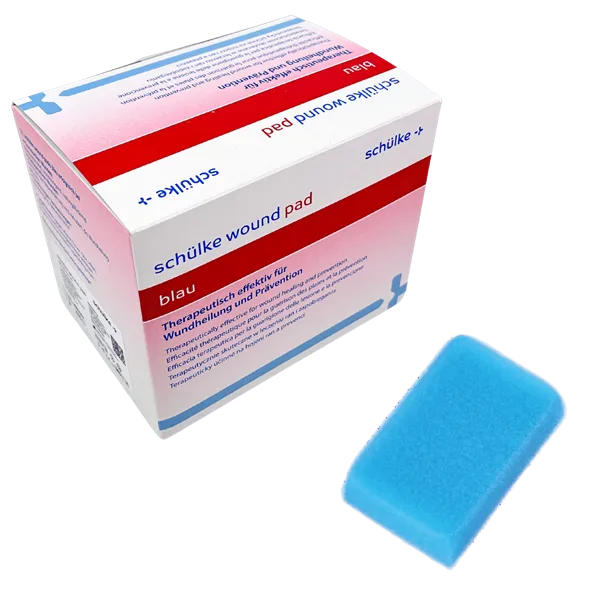 Schülke wound pad blau - 10 houbiček  
