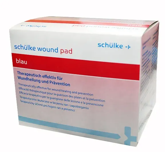 Schülke wound pad blau - 10 houbiček  