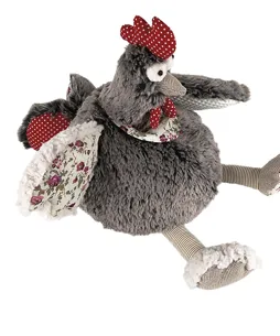 Polštářek nahřívací SLEPICE (třešňové pecky)