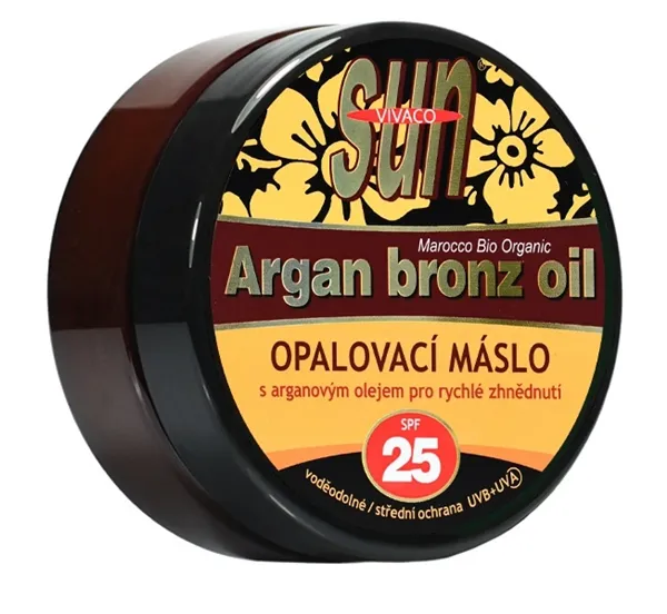 Sun Vital opalovací máslo Argan oil SPF25 200ml