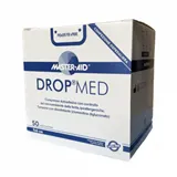 Náplast antiseptická DROP MED, 7 x 5 cm/50ks s polštářkem