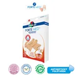 Antiseptická náplast  s polštářkem, Forte Med , voděodolná (5 rozměrů)