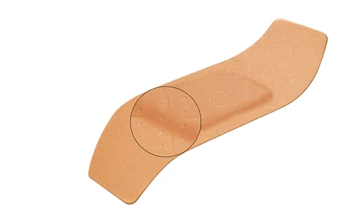Antiseptická náplast  s polštářkem, Forte Med , voděodolná (5 rozměrů)