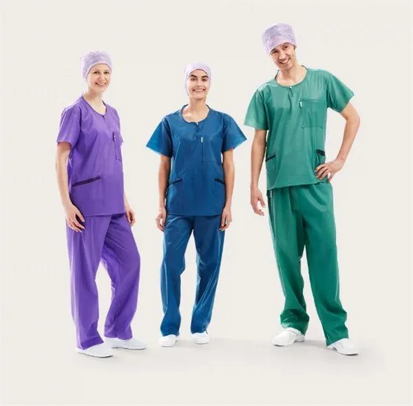 Jednorázové operační oblečení Extra Komfort - zelené, kalhoty, vel. M