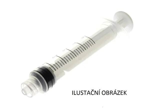 Injekční stříkačka trojdílná 20 ml, luer lock    