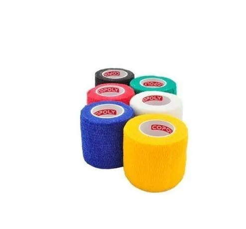 Samofixační bandáž Copoly 5 x 450 cm, Mix standart ( 12 ks)
