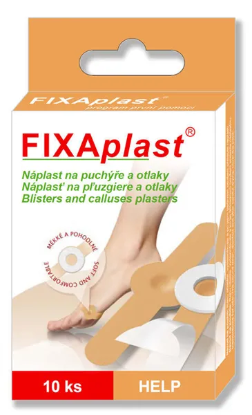 Náplast Fixaplast help (na puchýře), 10 ks