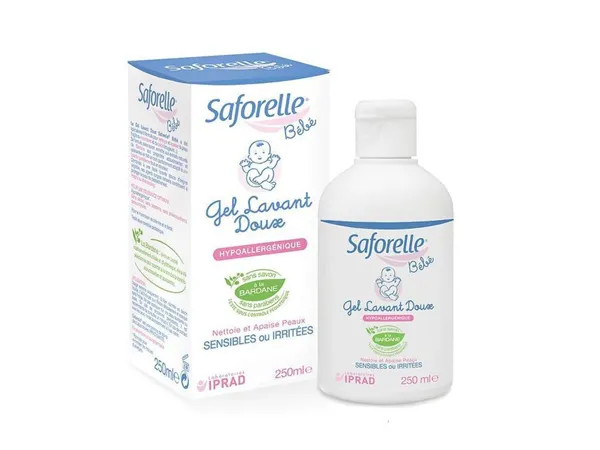 Saforelle Bébé jemný čisticí gel 250 ml